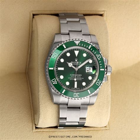 hulk rolex watch price|pre owned rolex hulk.